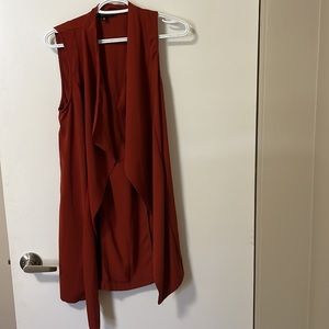 Orange/red Dynamite flowy vest